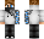 blue cyborg teen