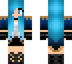 blue hair