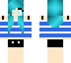 blue hair