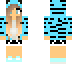blue tiger girl