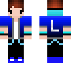 chibi blue boy