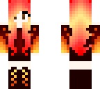 cute flame girl
