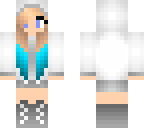 girl with white jacket
