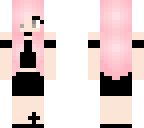 goth pink hair