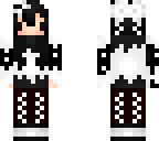 kawaii cute oreo cookie girl with bow