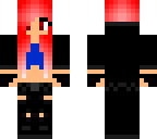 pink haired aaron female