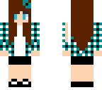 plaid flannel girl