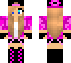 pretty pink camo girl