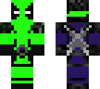 purple black deadpool