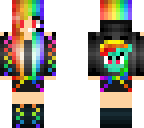 rainbow dash girl