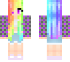 rainbow girl