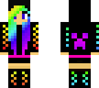 rainbow girl