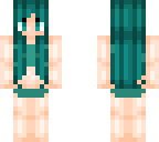 swim suit teal
