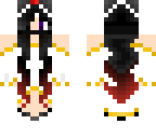 black haired girl