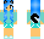 blue cat girl 