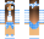 blue summer girl