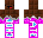 bright pink wrapped derpy milk chocolate bar man