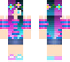 edit of cotton candy girl