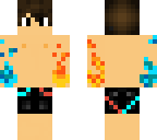 fire and ice swim suit 
