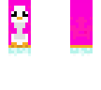 floating penguin