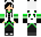 green panda
