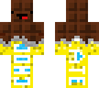 half yellow wrappped derpy milk choclate