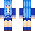 ldshadowlady with blue hair