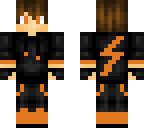 orange lightning boy