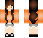 orange splash girl