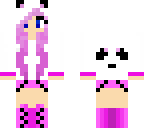 panda pink girl