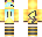 pikachu girl as a ninja