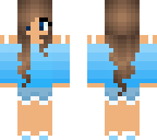 pretty blue girl