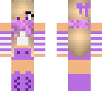purple bow