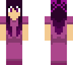 purple dress girl