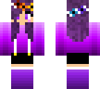 purple swag