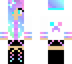 rainbow creeper girl