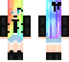 rainbow girl