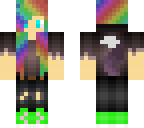 rainbow hair