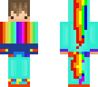 rainbow puke