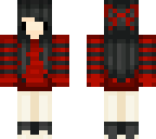 red chibi girl