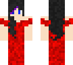 red dressed girl