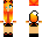 red fire fox girl