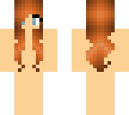 skin base with brown hair