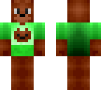 teddy bear in green