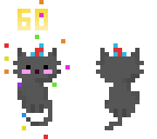 60 cats