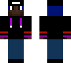 black kid with a hat