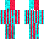 blue and red