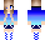 blue girl