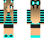 blue girl