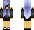 blue goggle girl